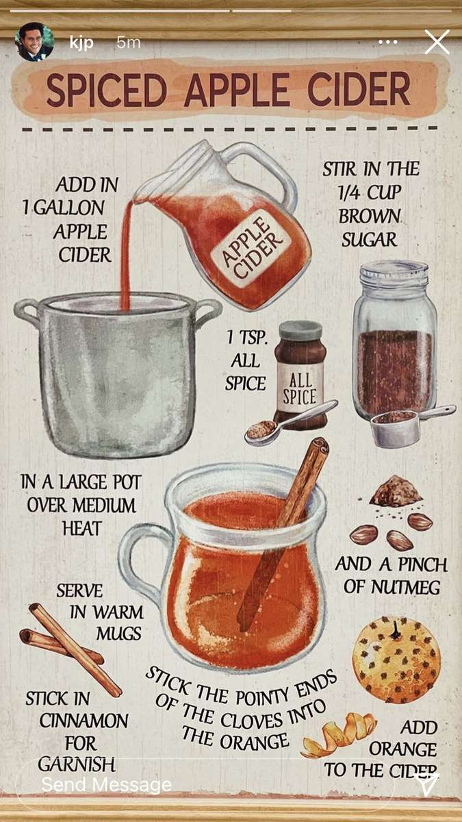 Рецепт напитка пазл онлайн из фото