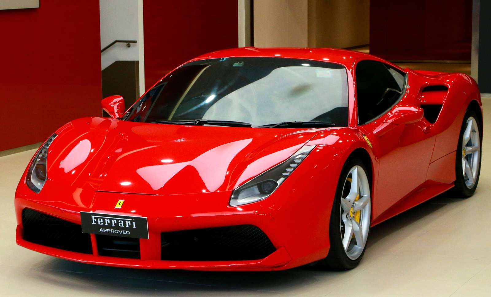 Ferrari 488GTB online puzzel