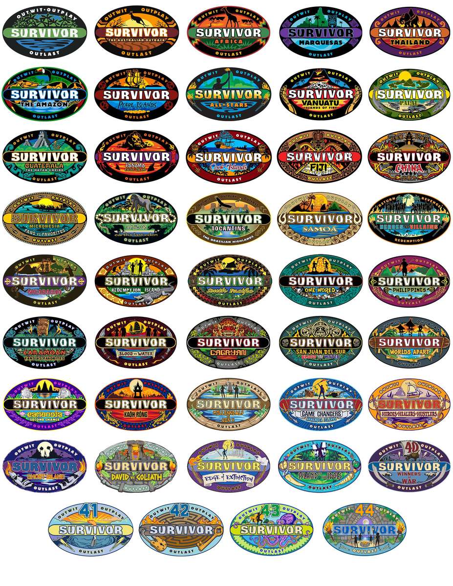 Logotipos de supervivientes puzzle online a partir de foto