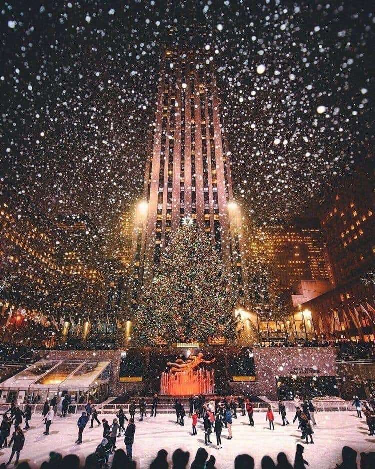 Navidad en la ciudad de Nueva York rompecabezas en línea