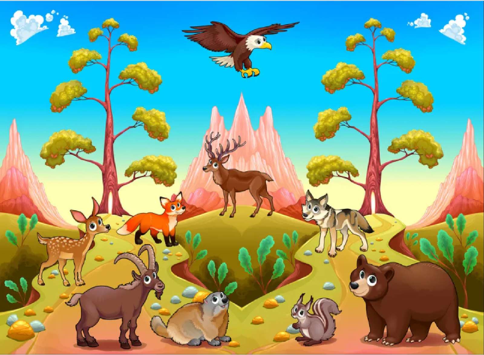 állatokat online puzzle