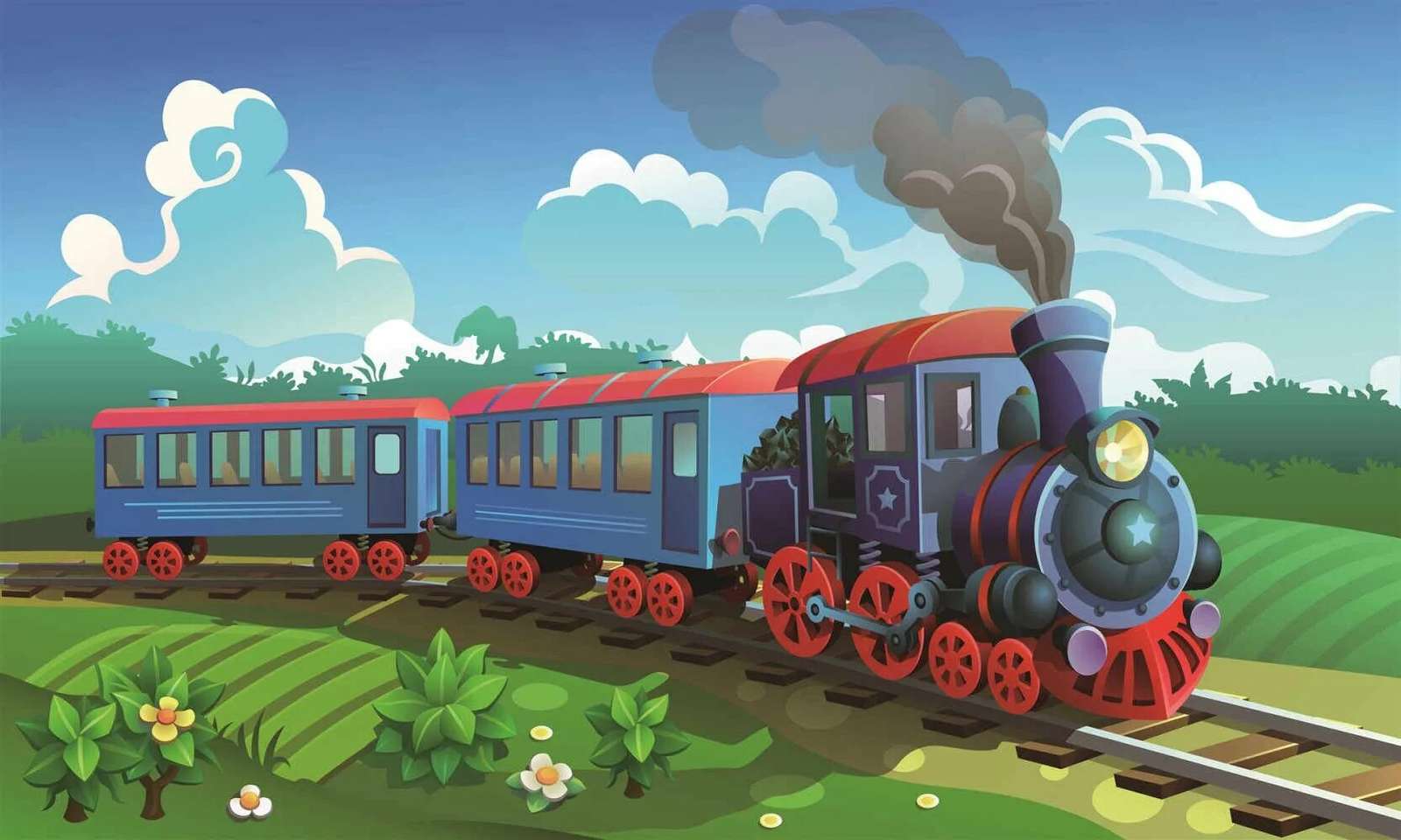 Die Eisenbahn Online-Puzzle