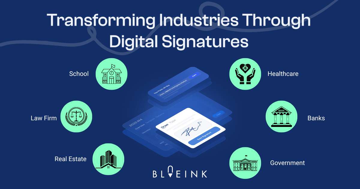 Firma digital Blueink rompecabezas en línea