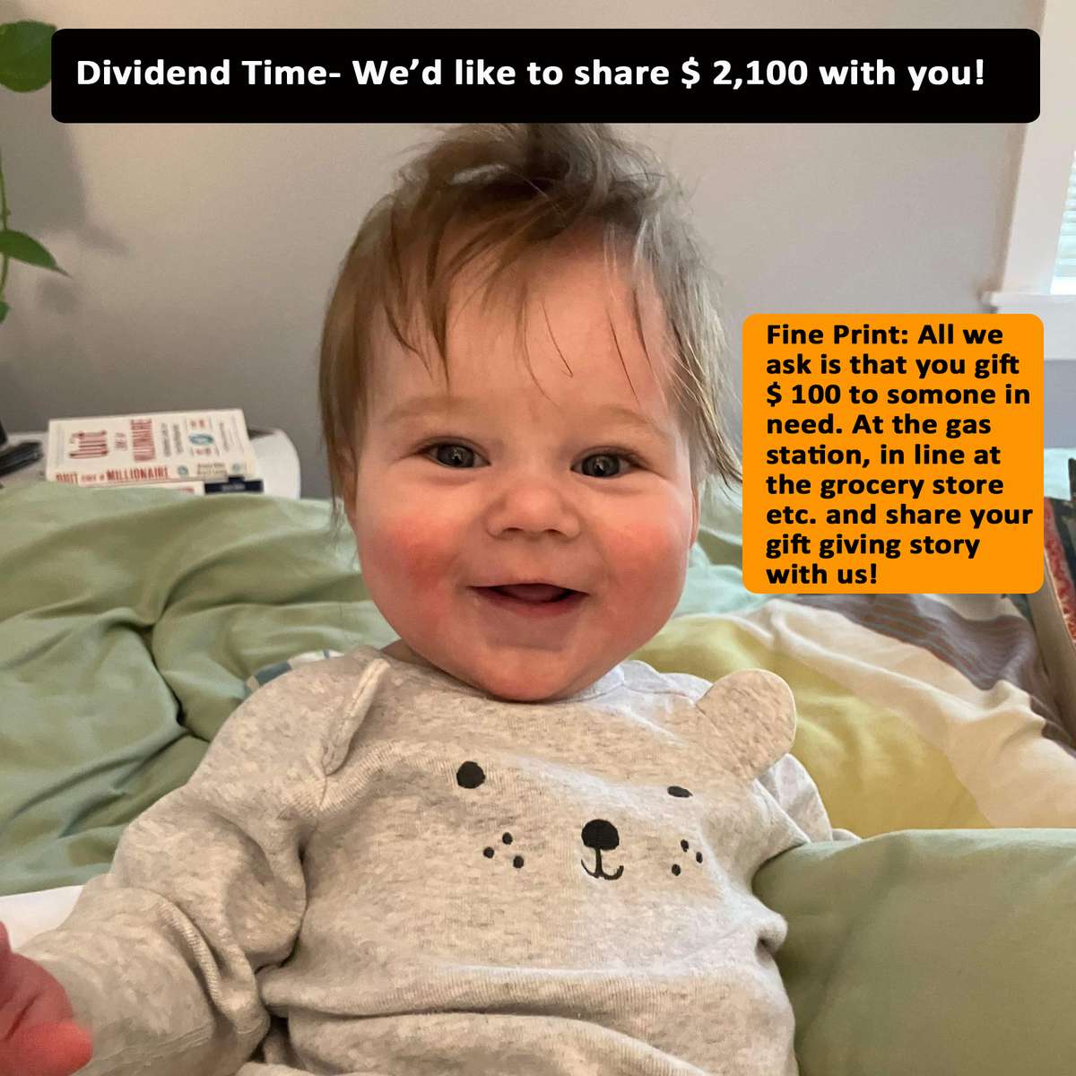 Dividend Time puzzle online from photo