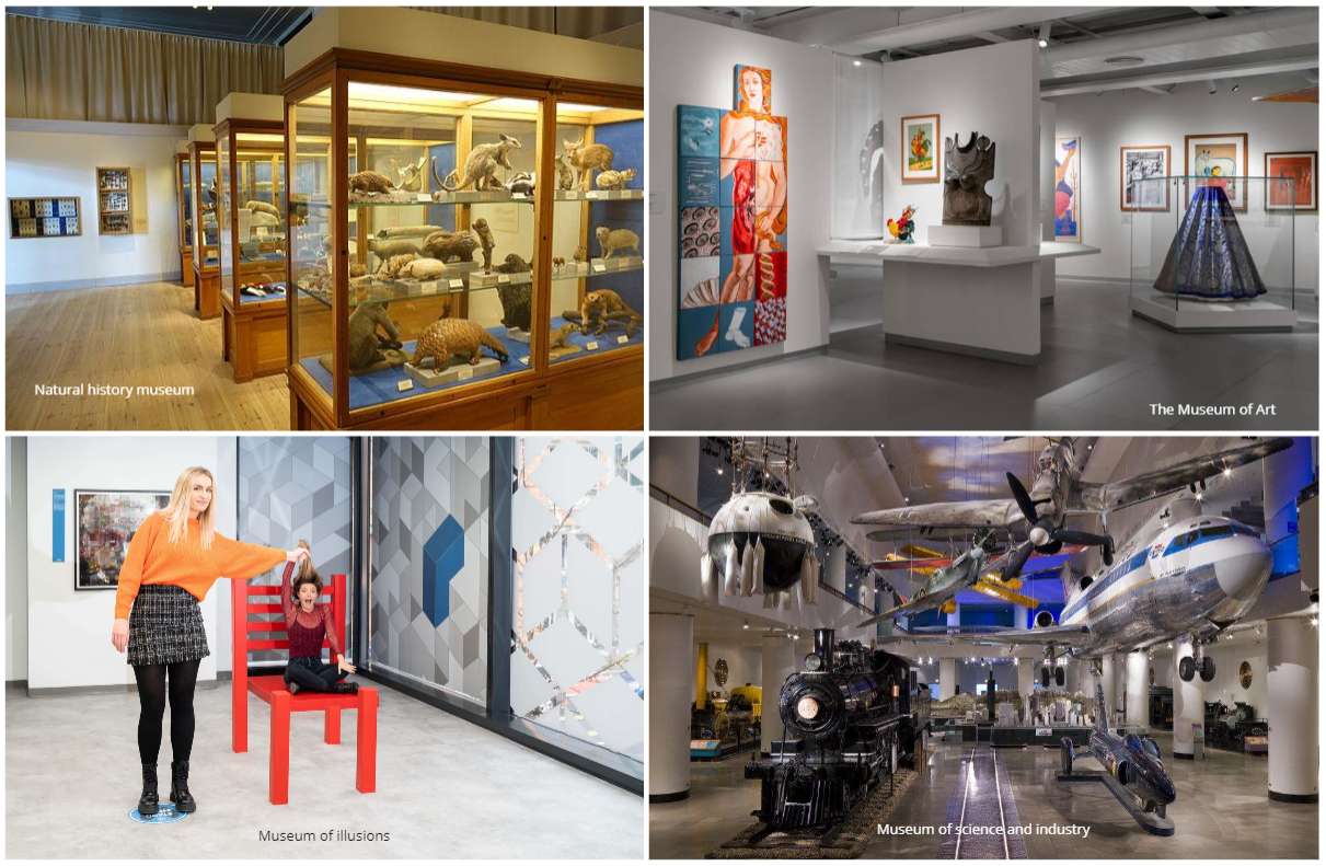 Различные музеи пазл онлайн из фото