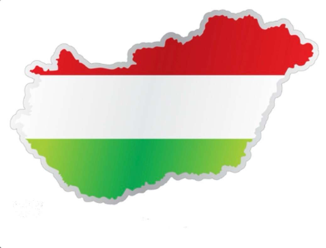 map of Hungary puzzle online from photo
