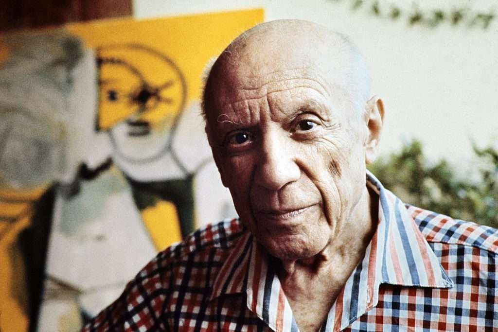 Pablo Picasso pussel online från foto