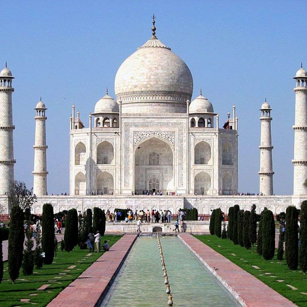 Taj Mahal India puzzel online van foto