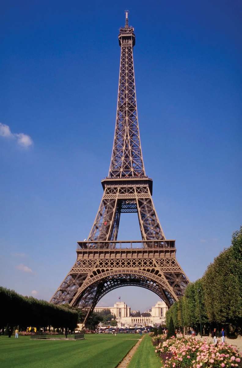 Eiffeltoren in Parijs online puzzel