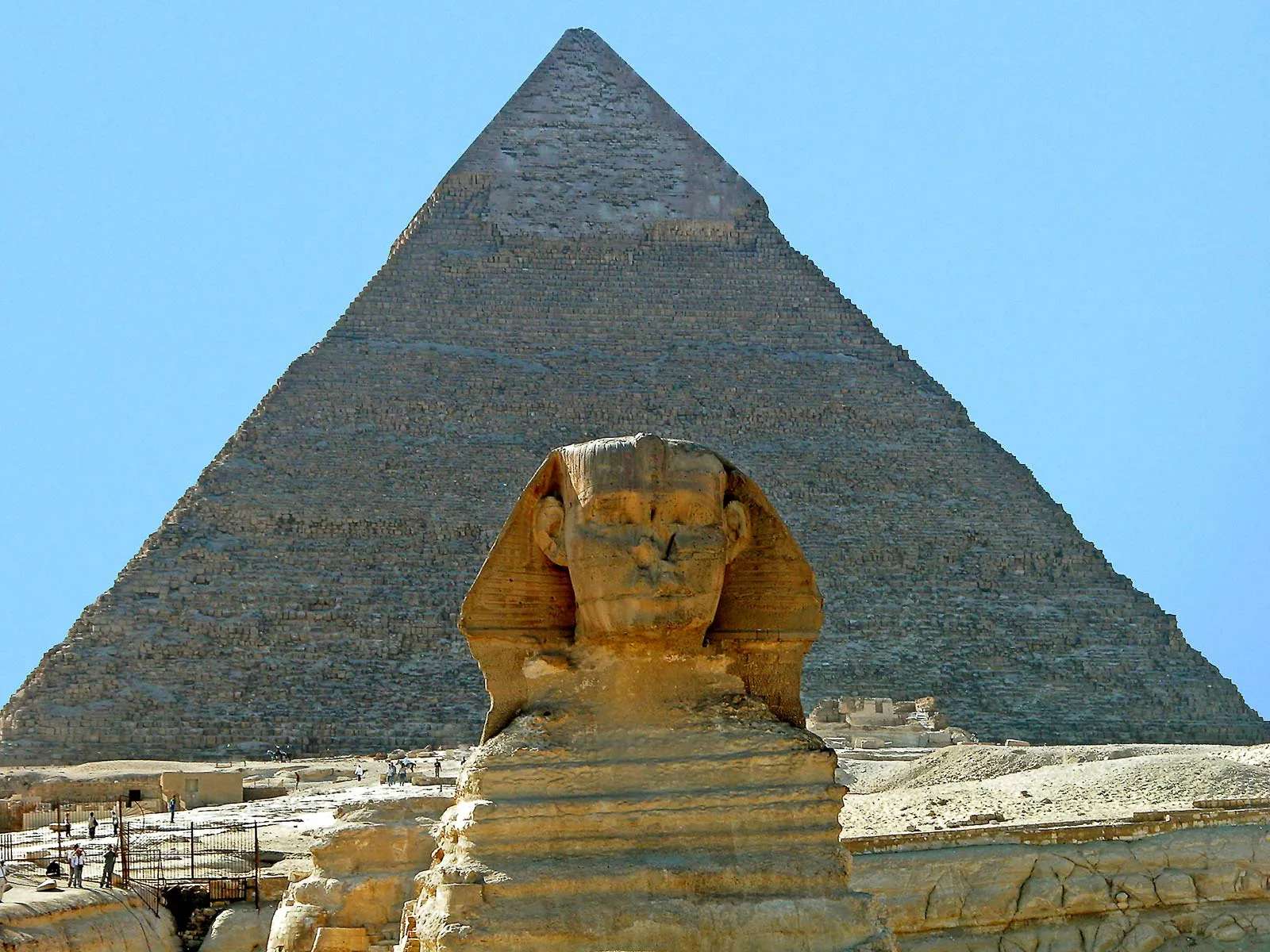 giza pyramid of mummies puzzle online from photo