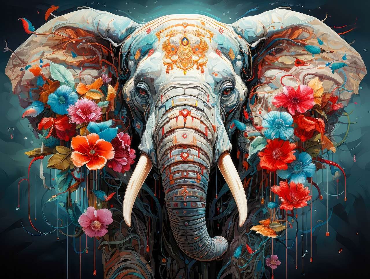 Pretty elephant online puzzle