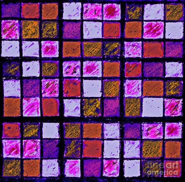 Paarse en oranje Sudoku-foto puzzel online van foto