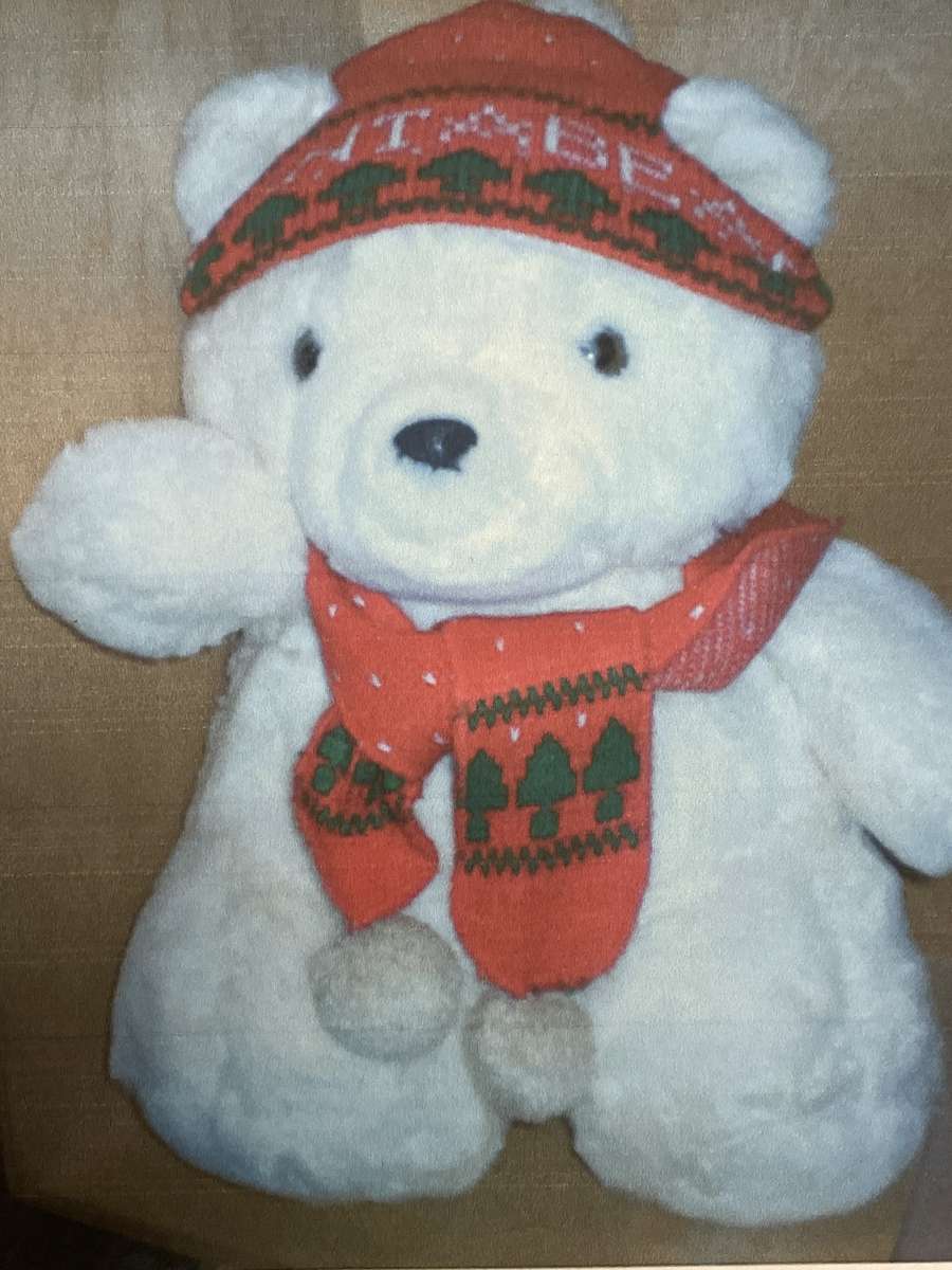 Дядо Коледа мечка онлайн пъзел