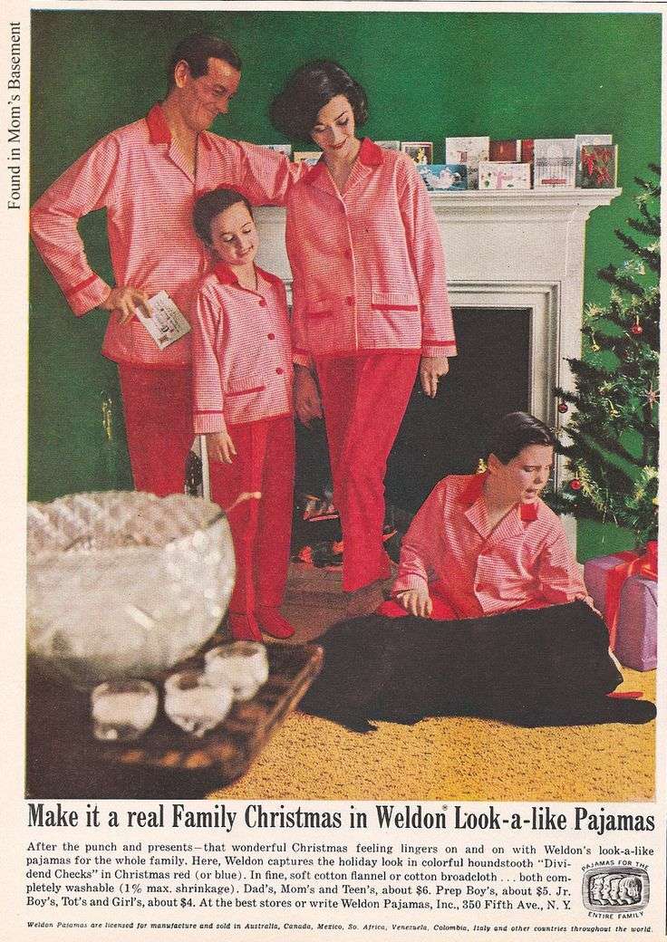 Matching Christmas Jammies! online puzzle