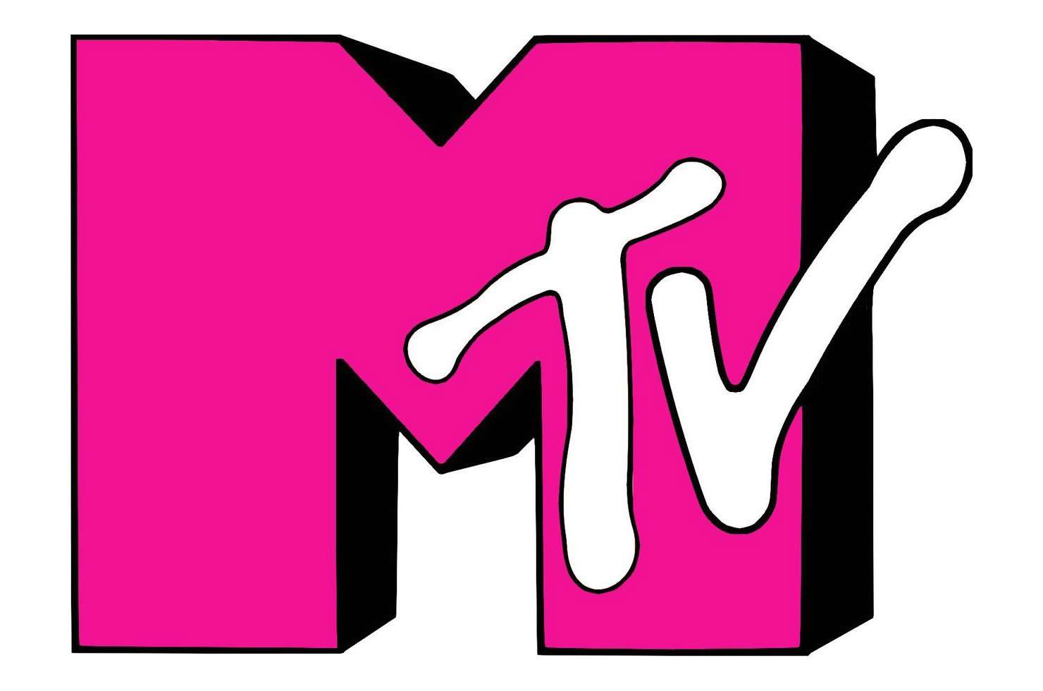 MTVのロゴ 写真からオンラインパズル