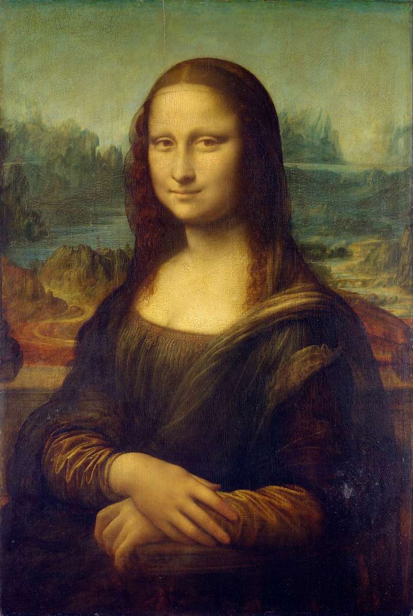 Mona Lisa puzzel online van foto