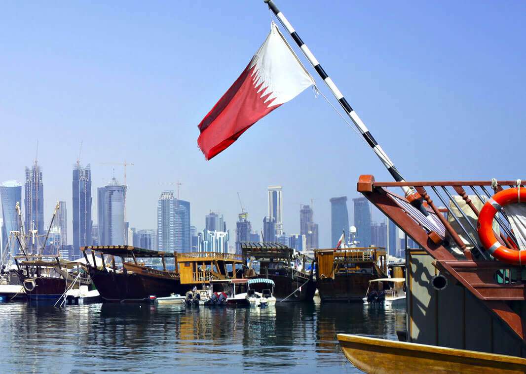 πύργους του Κατάρ παζλ online από φωτογραφία