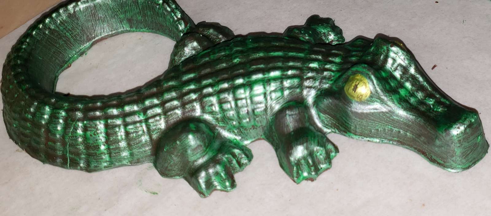 Čokoládový aligátor puzzle online z fotografie