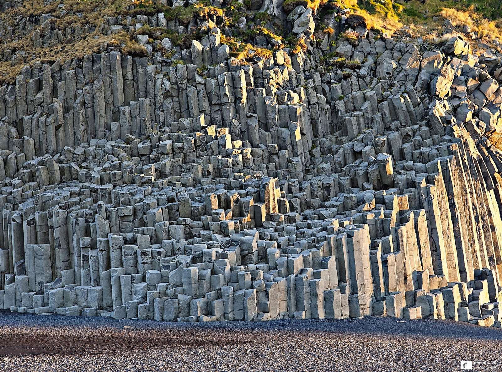 Formazioni rocciose di basalto puzzle online