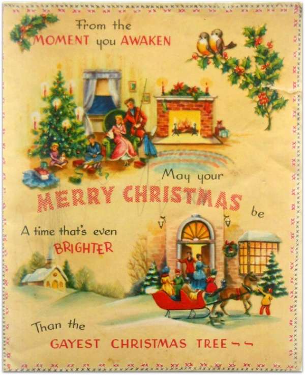 Alegria de Natal dos velhos tempos! puzzle online