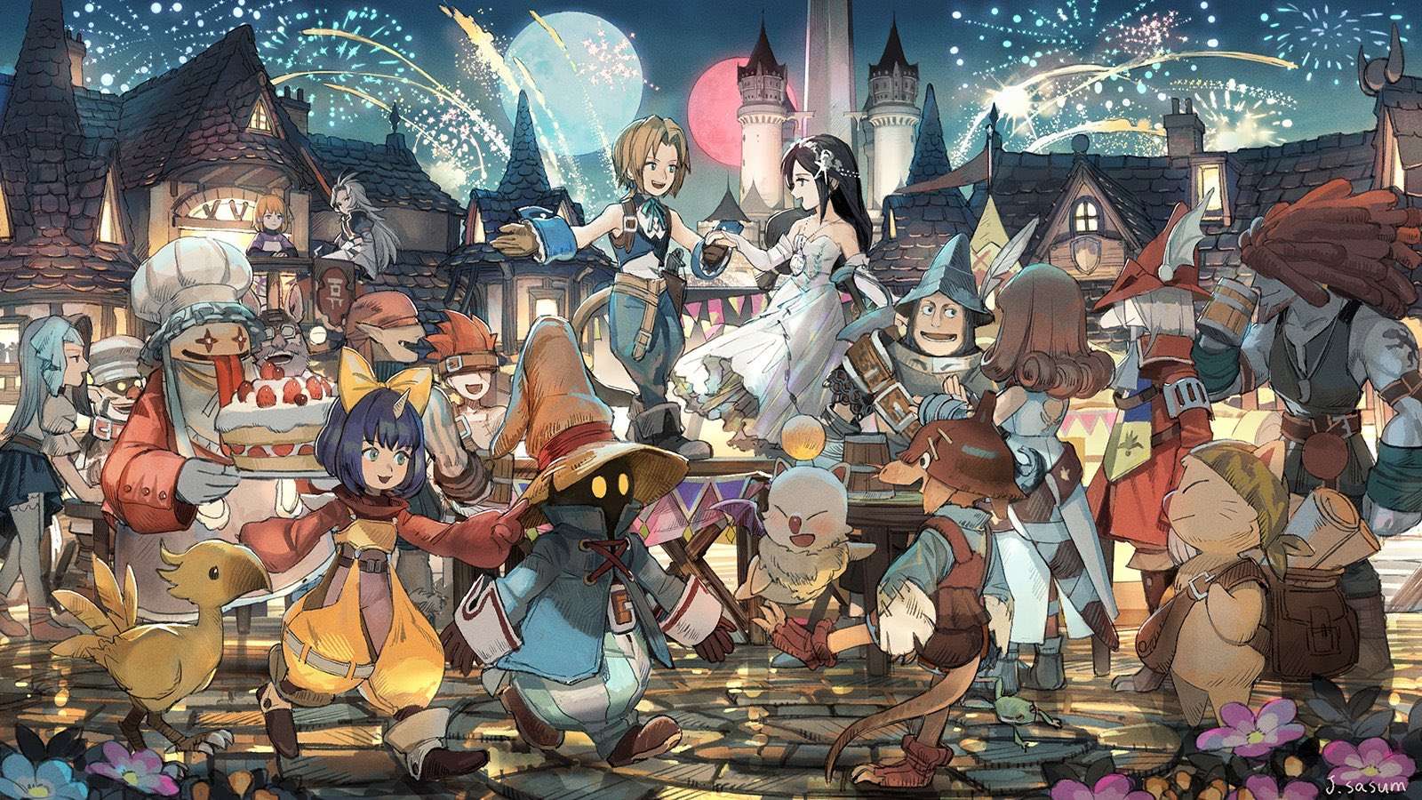 Final Fantasy IX puzzle online from photo