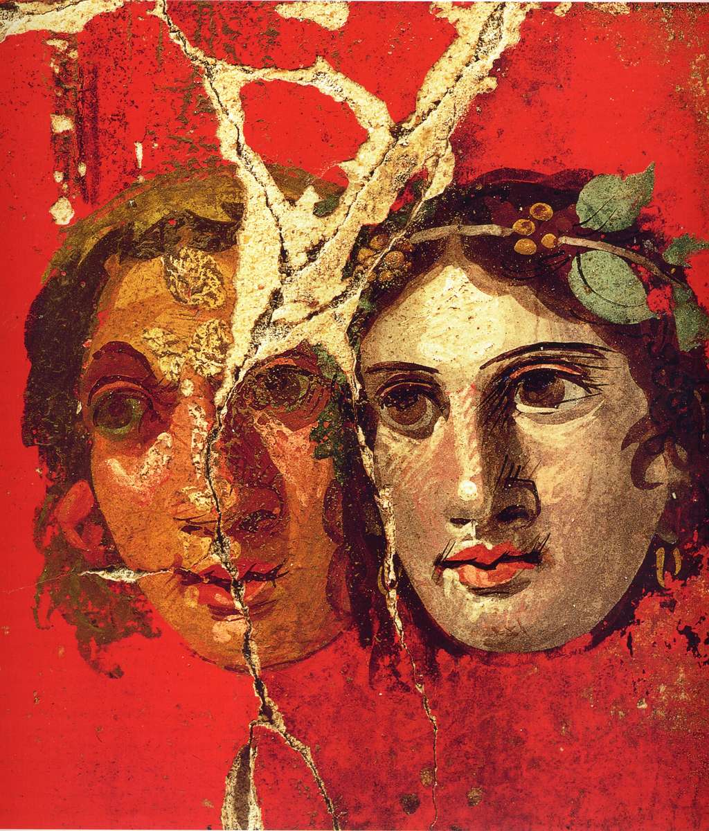 Pompeii masks online puzzle