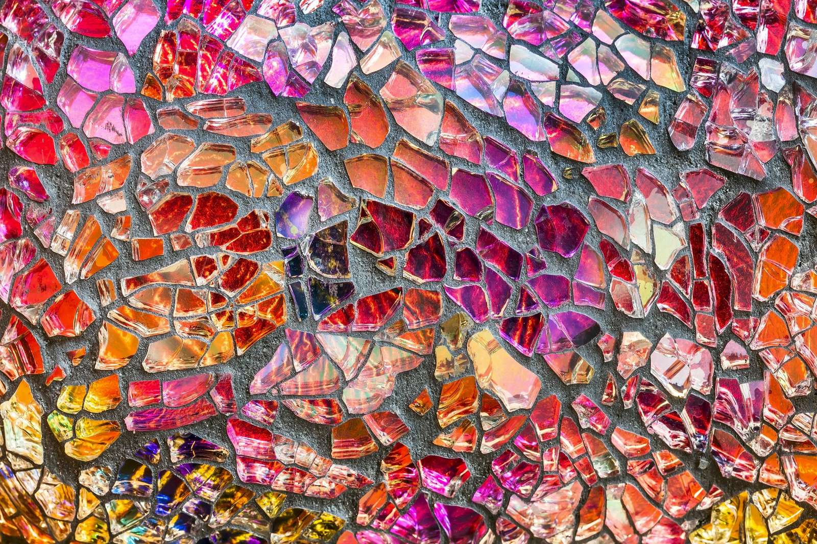 Pieza de mosaico brillante rompecabezas en línea