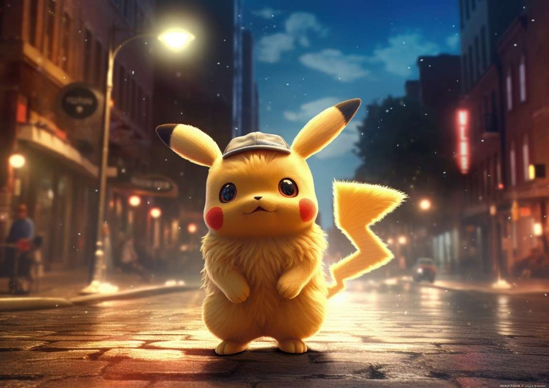 Pikachu! puzzle online from photo