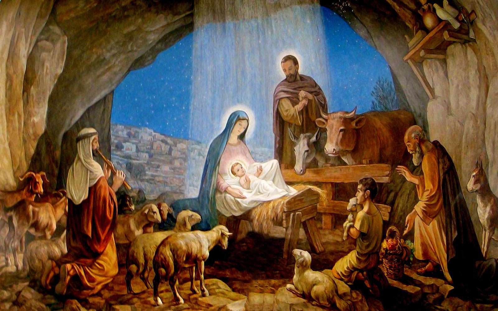 Kristus se narodil online puzzle