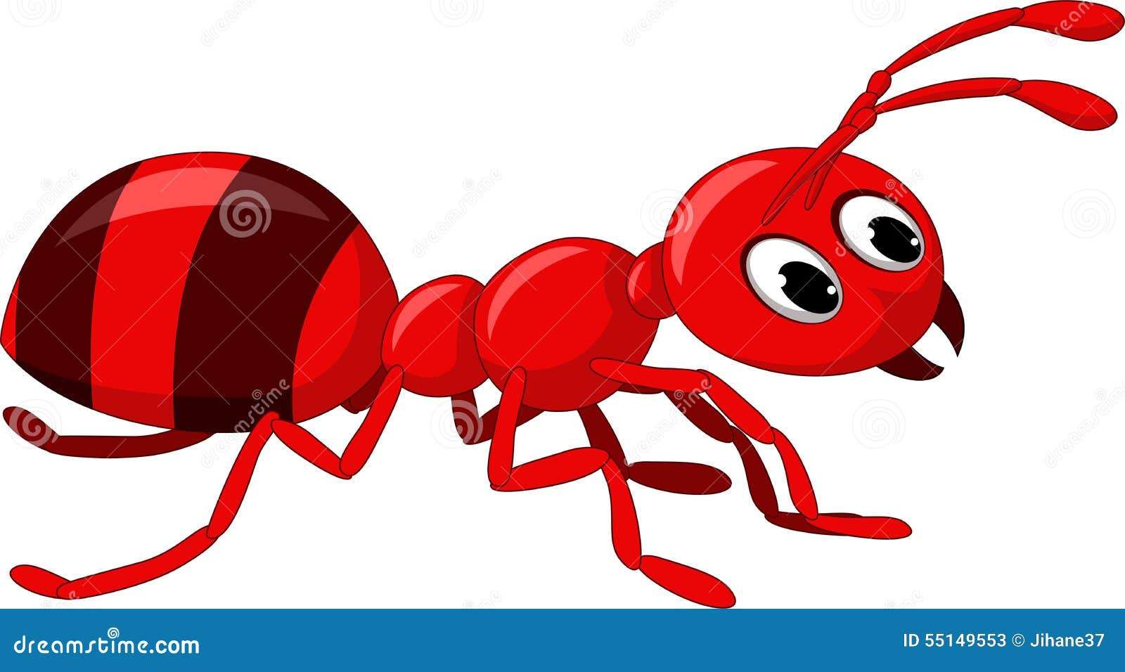анимация муравей онлайн-пазл