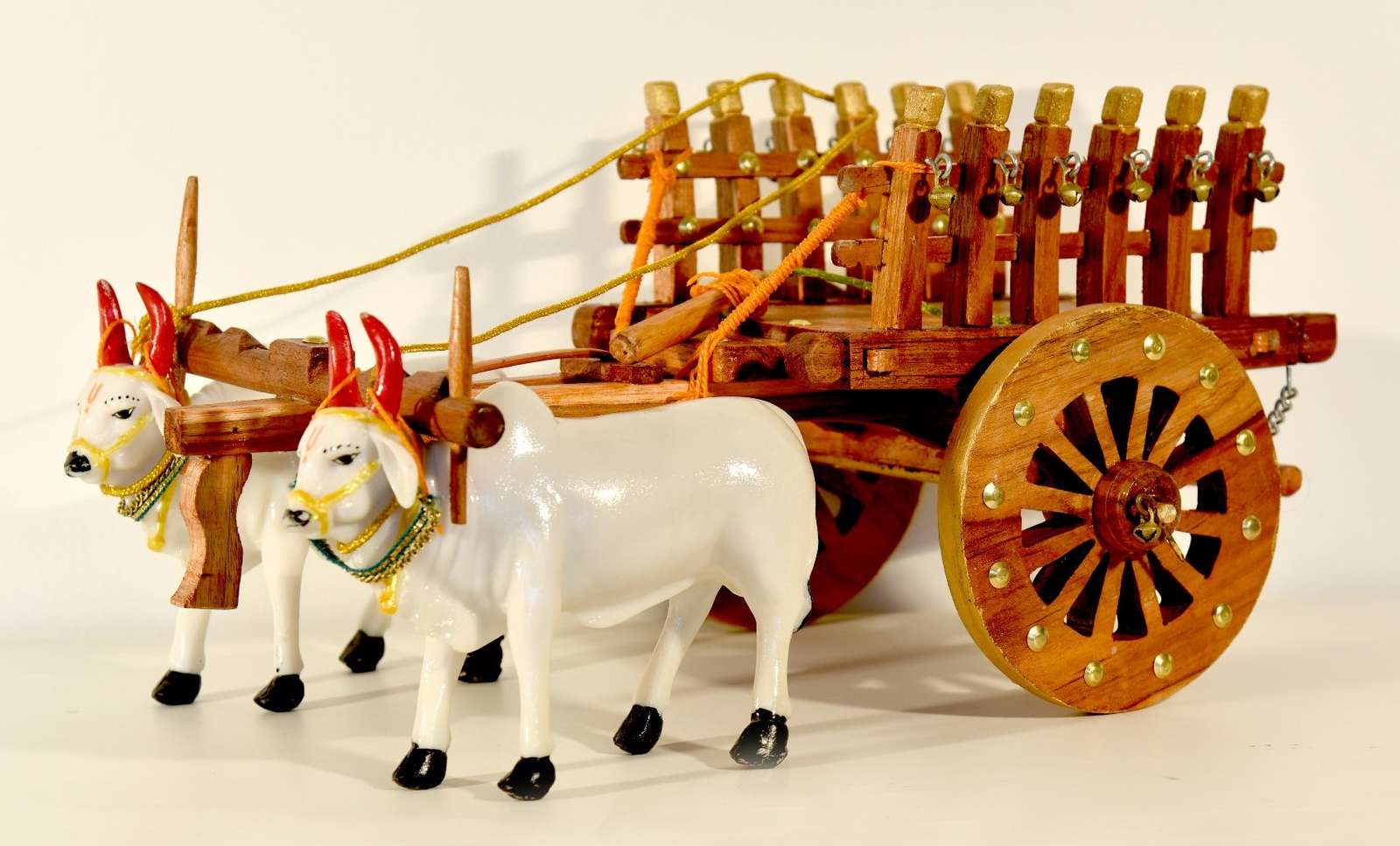 BULLOCK CART puzzle online from photo