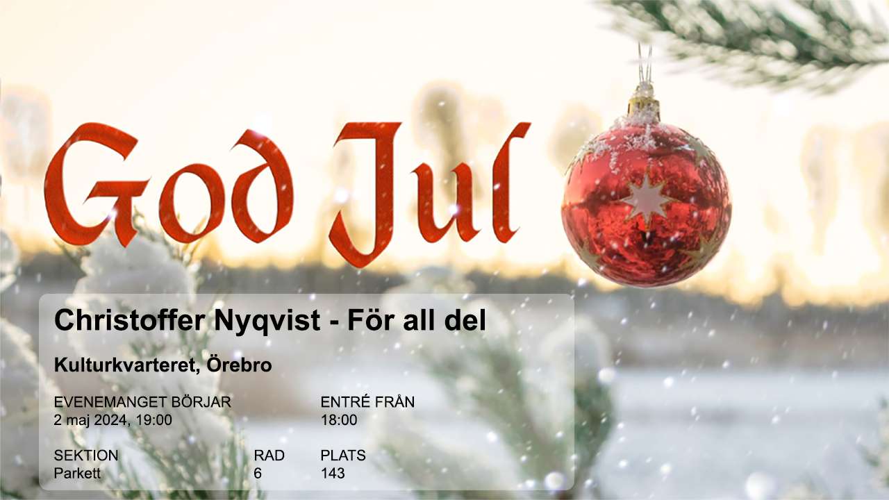 God jul älskling! puzzle online from photo