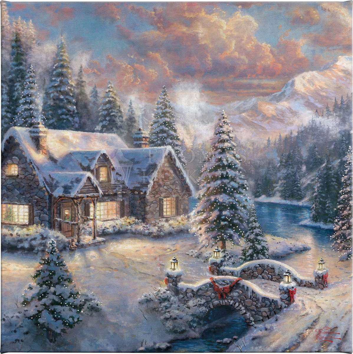 Atmosfera de Natal. Feliz Natal puzzle online
