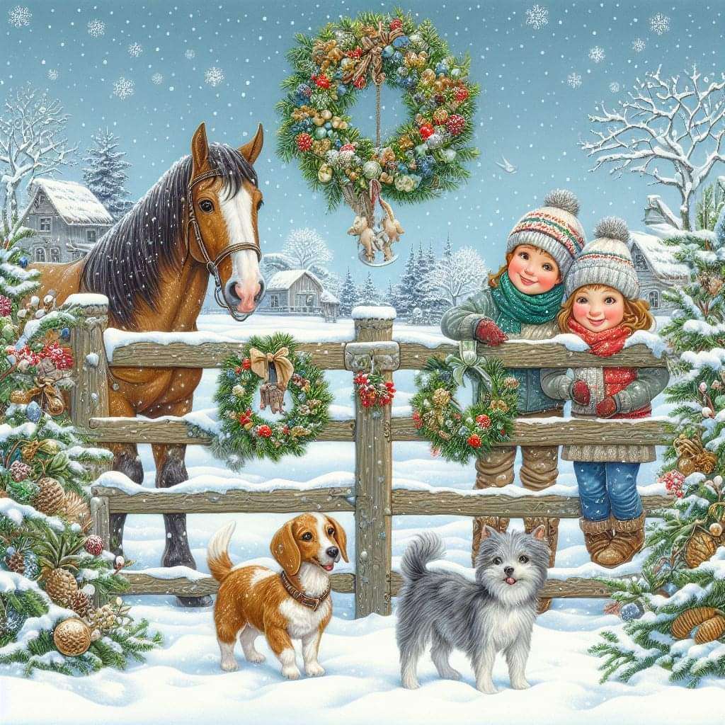 CHRISTMAS puzzle online from photo
