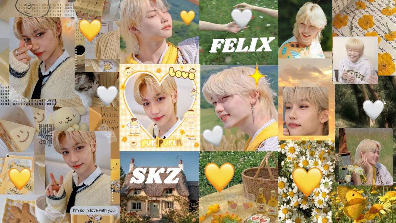 Felix yellow puzzle online from photo