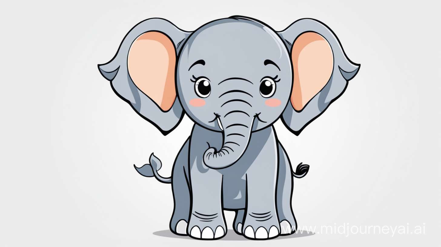 elefant söt Pussel online