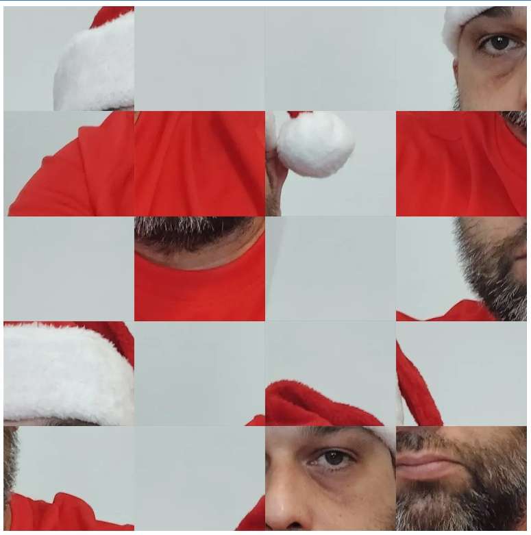 Weihnachtsmann-PUZZLESPIEL Online-Puzzle