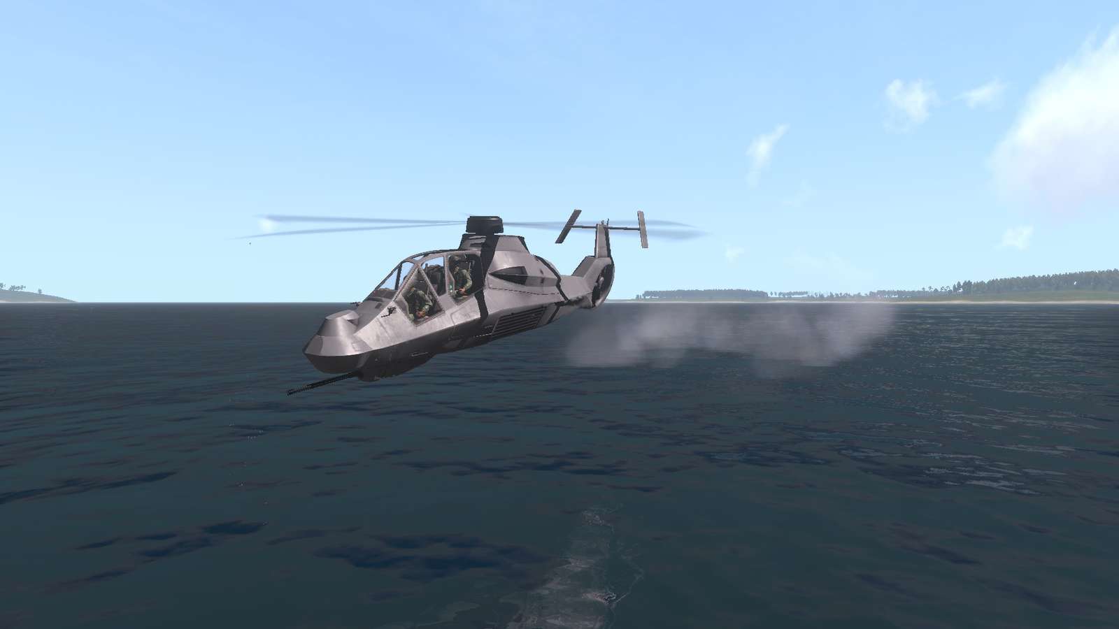 Вертолет Арма 3 онлайн-пазл