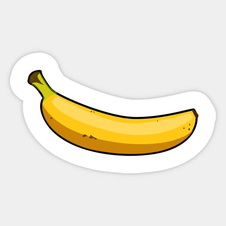 банановий фрукт онлайн пазл