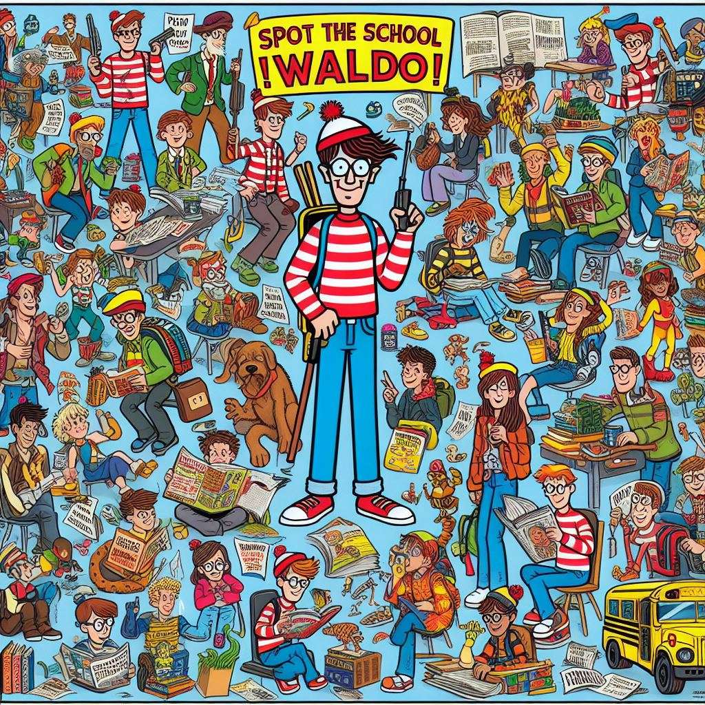Verfluchter Waldo Online-Puzzle