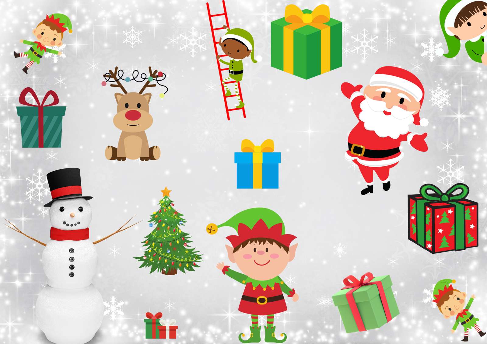 Karácsonyi kirakós puzzle online fotóról