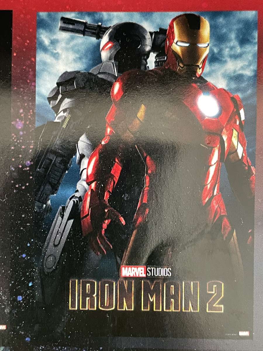 Iron man 2 puzzle online from photo