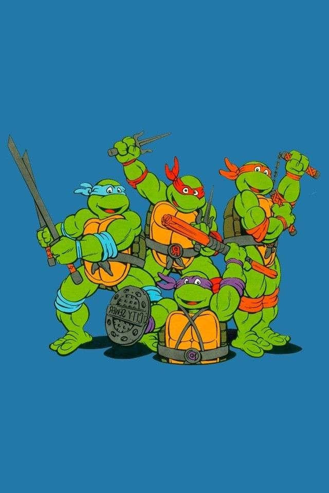 Ninja Turtle puzzle online from photo
