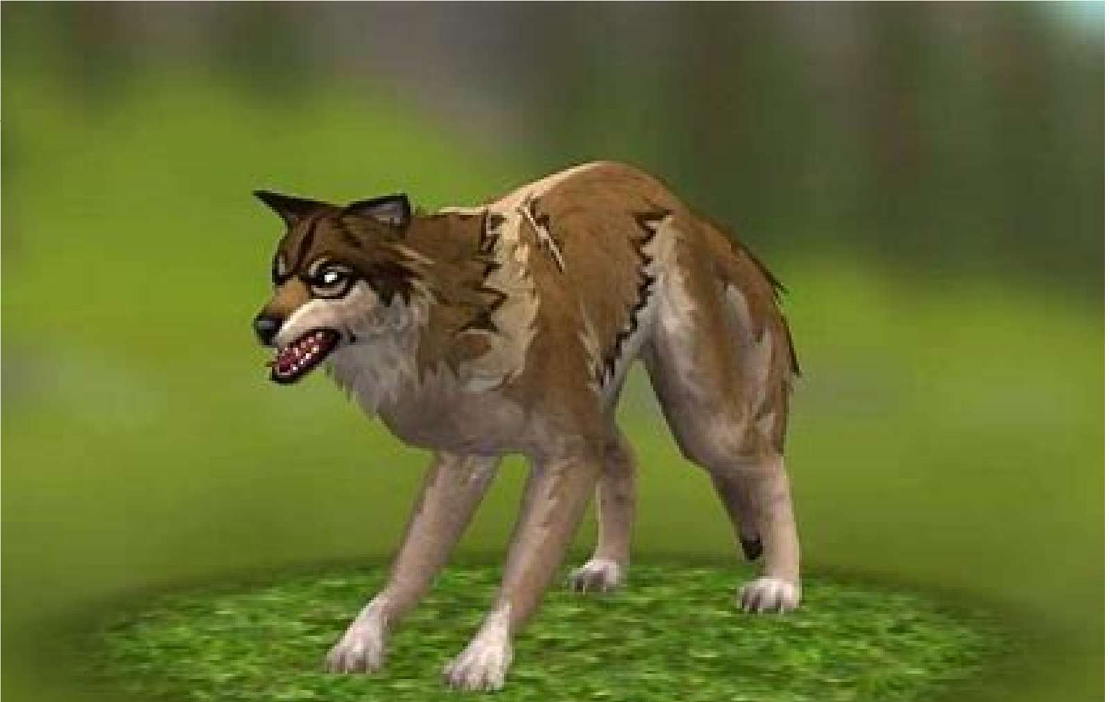 loup sauvage puzzle en ligne à partir d'une photo