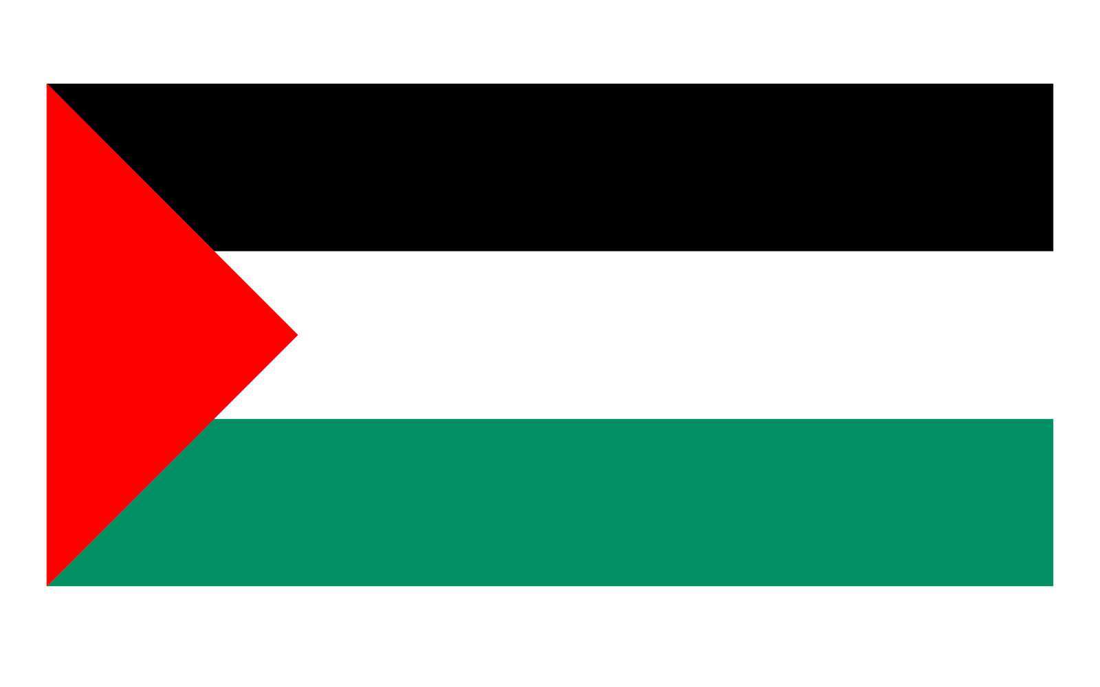 σημαία της Παλαιστίνης παζλ online από φωτογραφία