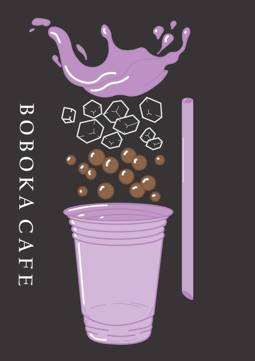 boboka cafe jigsaw puzzle online din fotografie