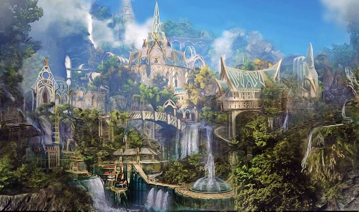 Terra da fantasia puzzle online a partir de fotografia
