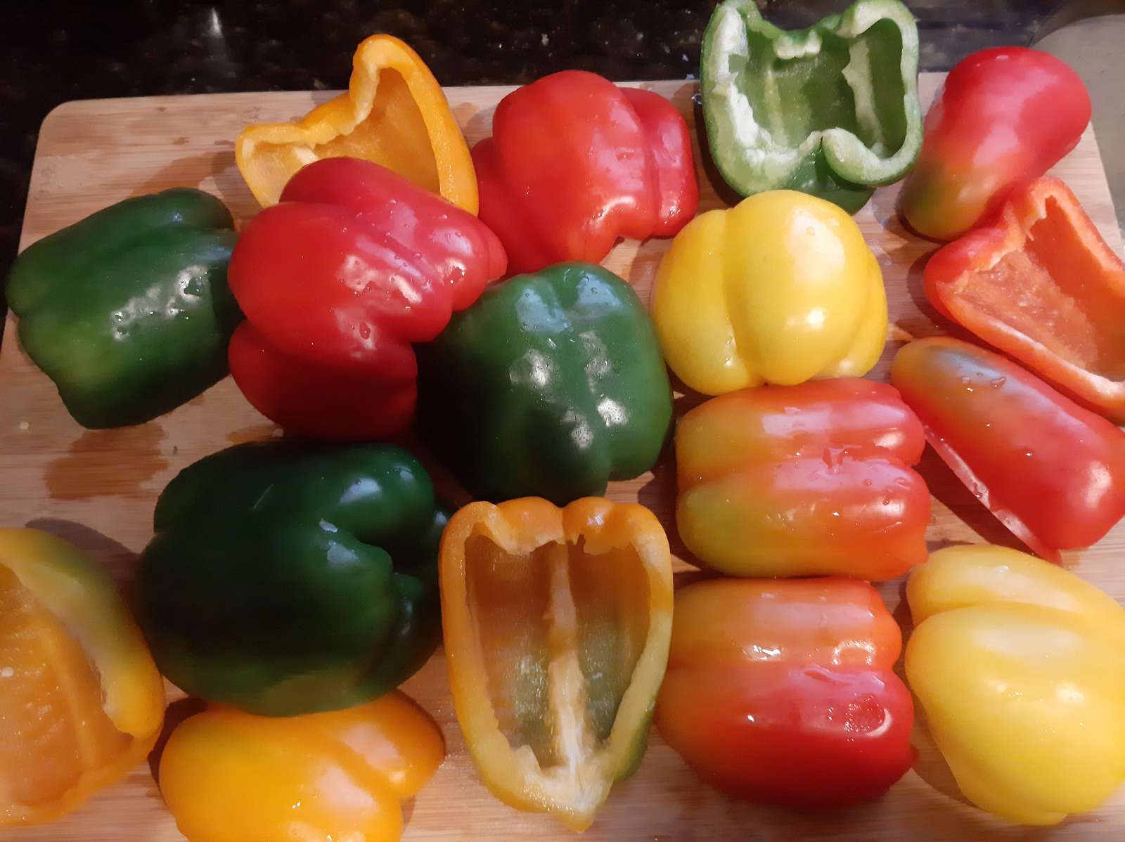 Mixed Peppers puzzle online from photo