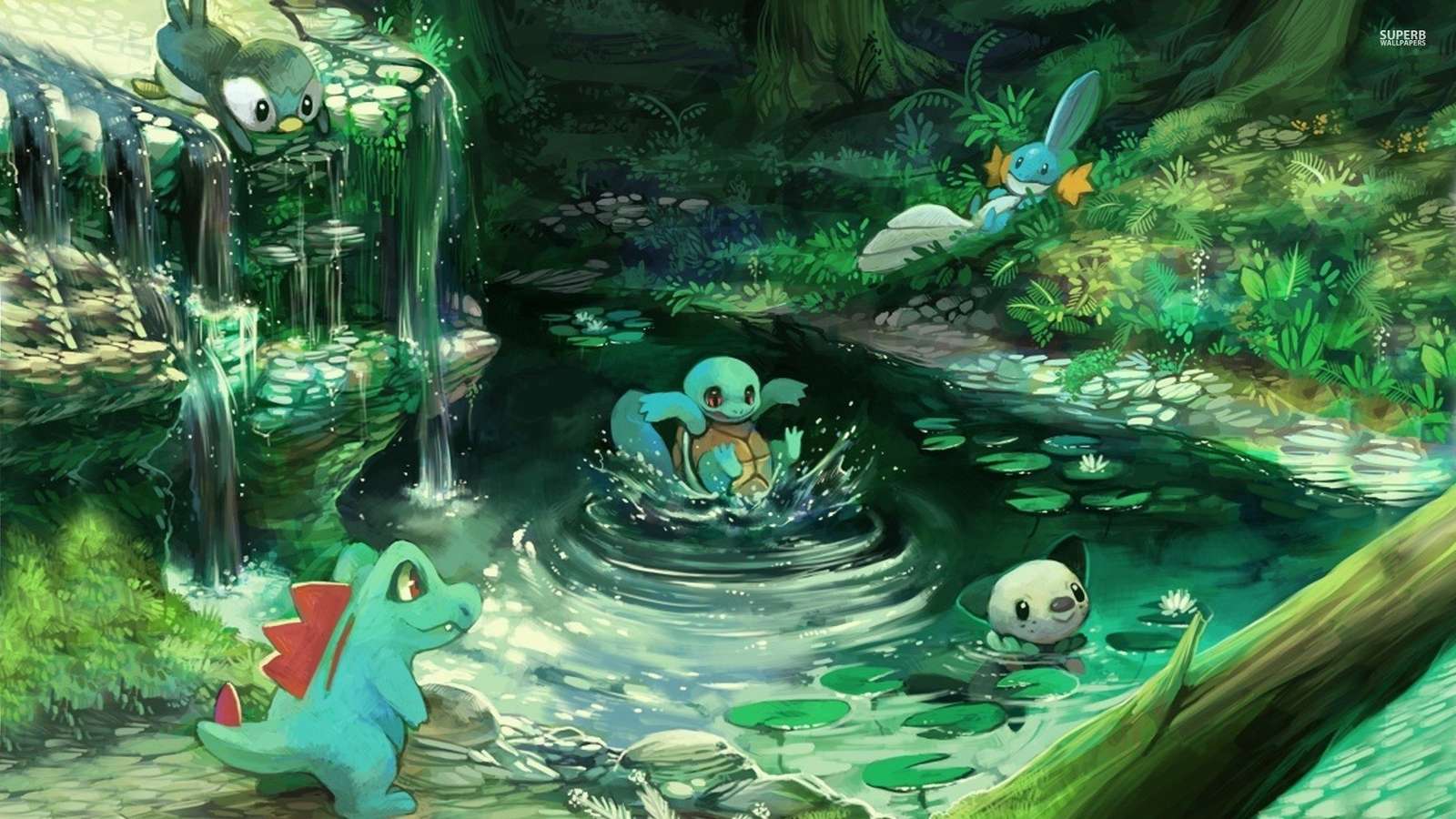 pokemons convivienmdo puzzle online a partir de foto