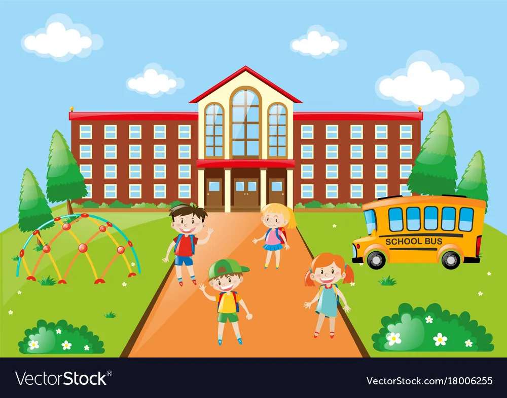 schoolday puzzle online from photo
